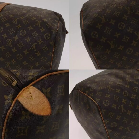 LOUIS VUITTON Monogram Keepall 60 Boston Bag M41422 LV Auth 105538 - Picture 16 of 16
